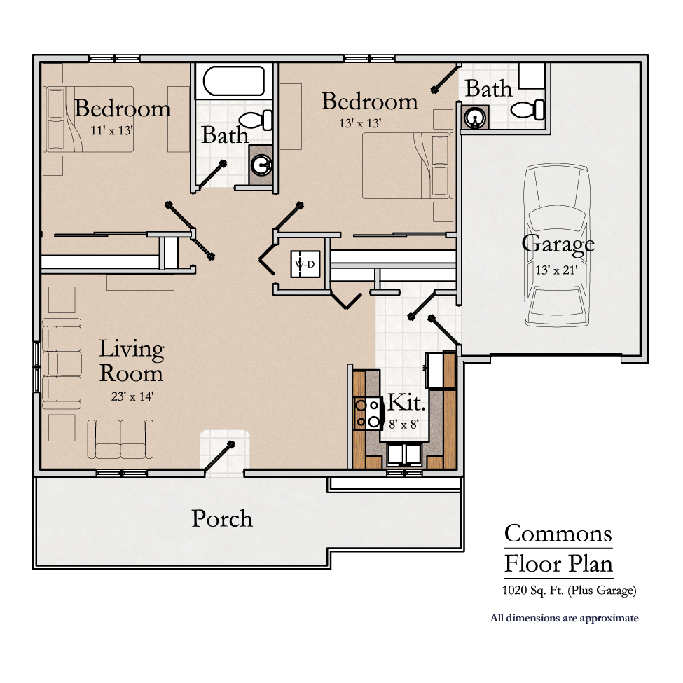 Walnut Hills Commons 1020 Plan