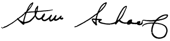 Steve Schaaf Signature