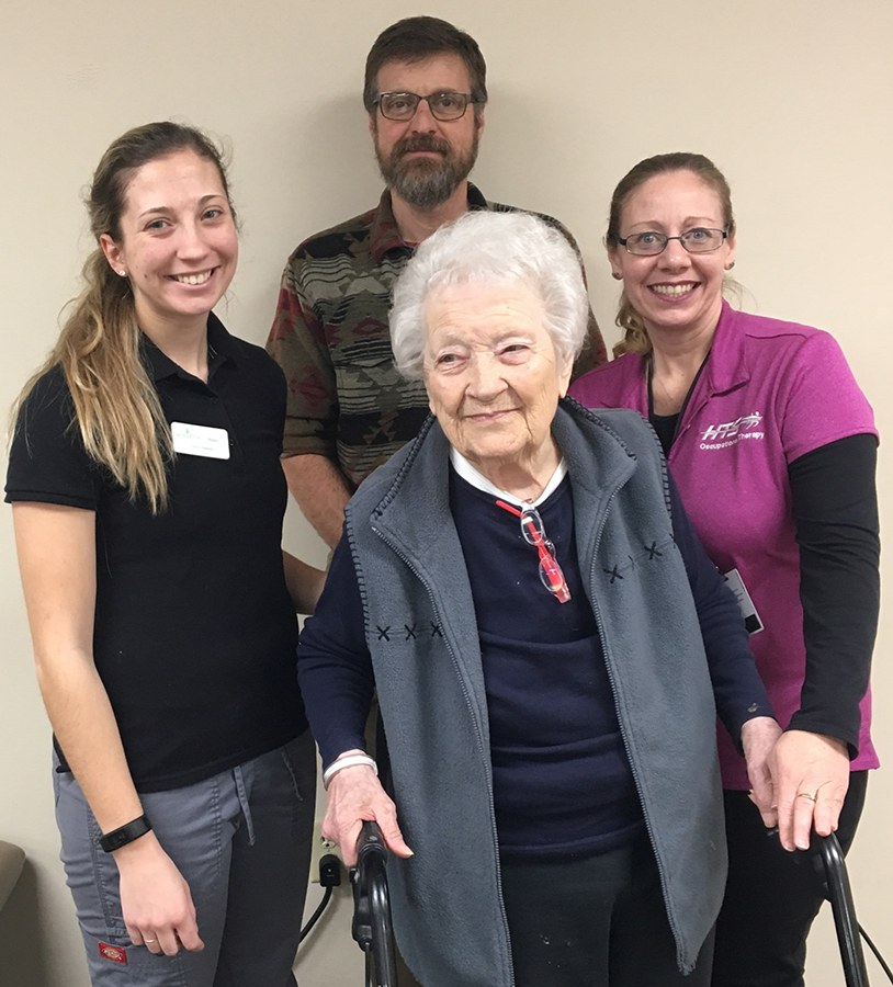 Greencroft Goshen Therapy Patient