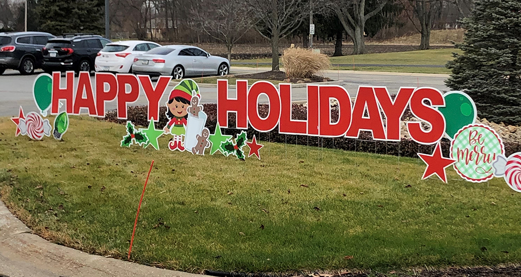 Holiday Signs at Oak Grove