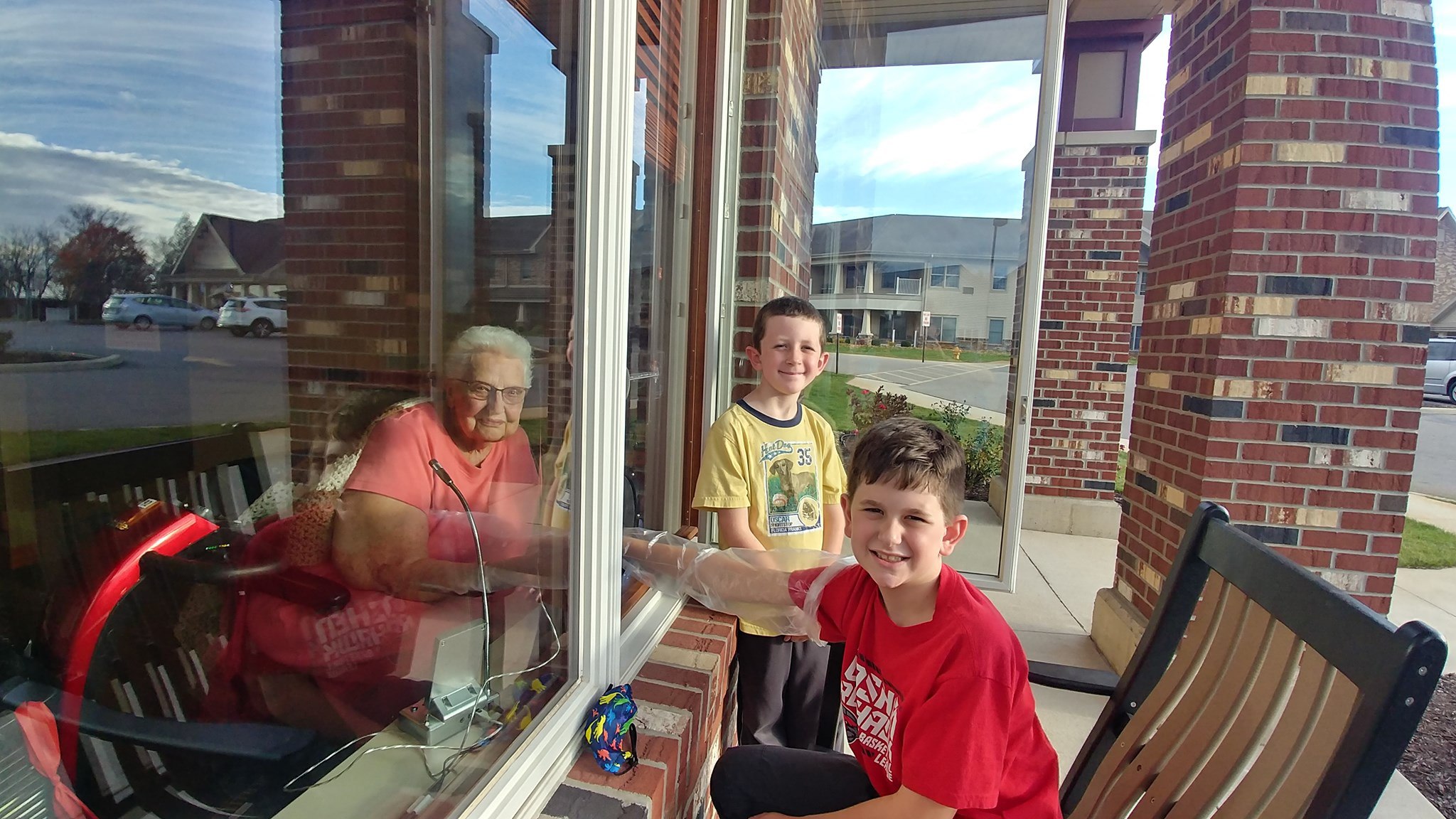 Window Visits 2020 New Visitation Window Installed at Greencroft Goshen » Life At ...