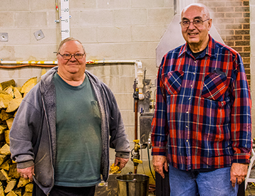 Hamilton Grove Maple Syrup Volunteers