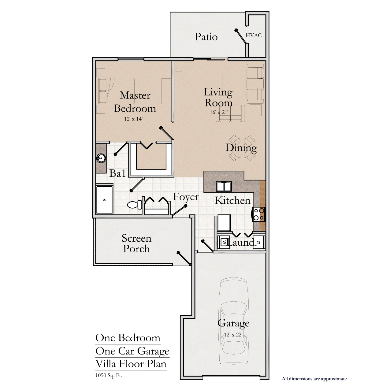 Great Lakes One Bedroom One Car Villa