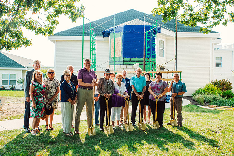 Oak Grove Elevator Groundbreaking