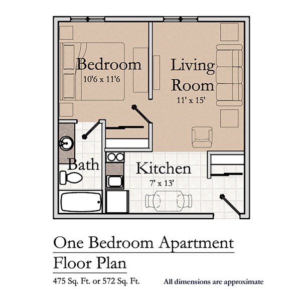 Walnut Hills One Bedroom Apartment