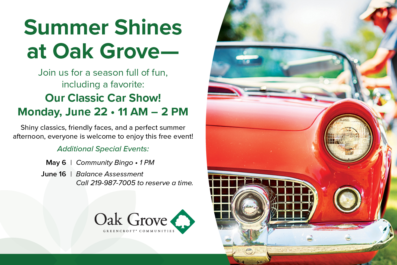 Summer Shines at Oak Grove